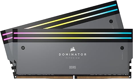 Corsair Dominator Titanium 32GB (2x16GB) DDR5 Memory Kit Corsair Dominator Titanium 32GB (2x16GB) DDR5 Memory Kit